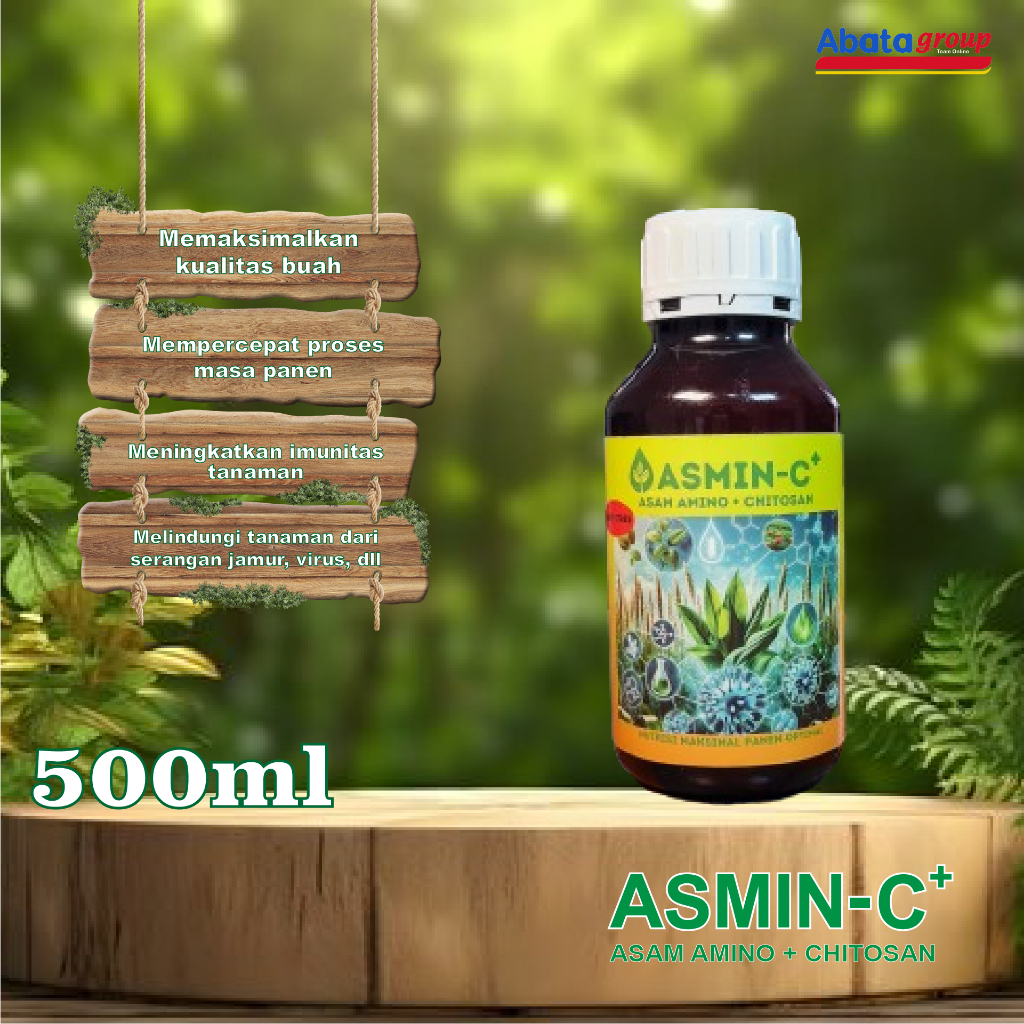 ASMIN-C PLUS ASAM AMINO + CHITOSAN ANTI STRES || NUTRISI MAKSIMAL PANEN OPTIMAL || NUTRISI TANAMAN |