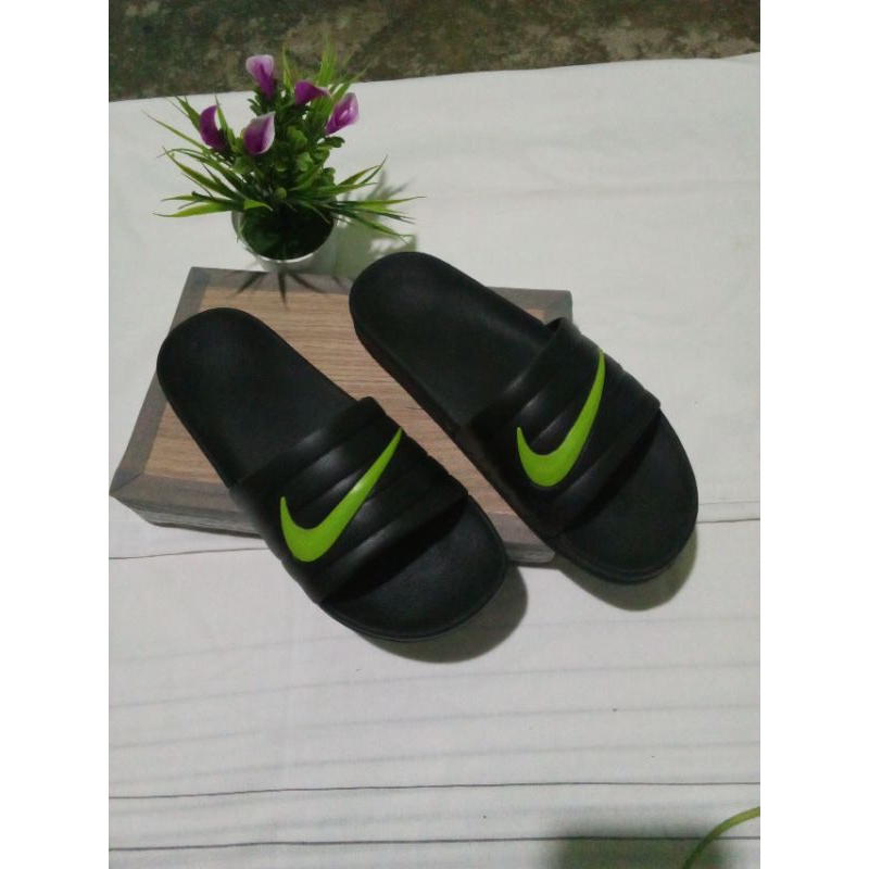 FaazfaStore Sandal Slop Pria Upper karet Ceklis#Nyaman#Fyppp