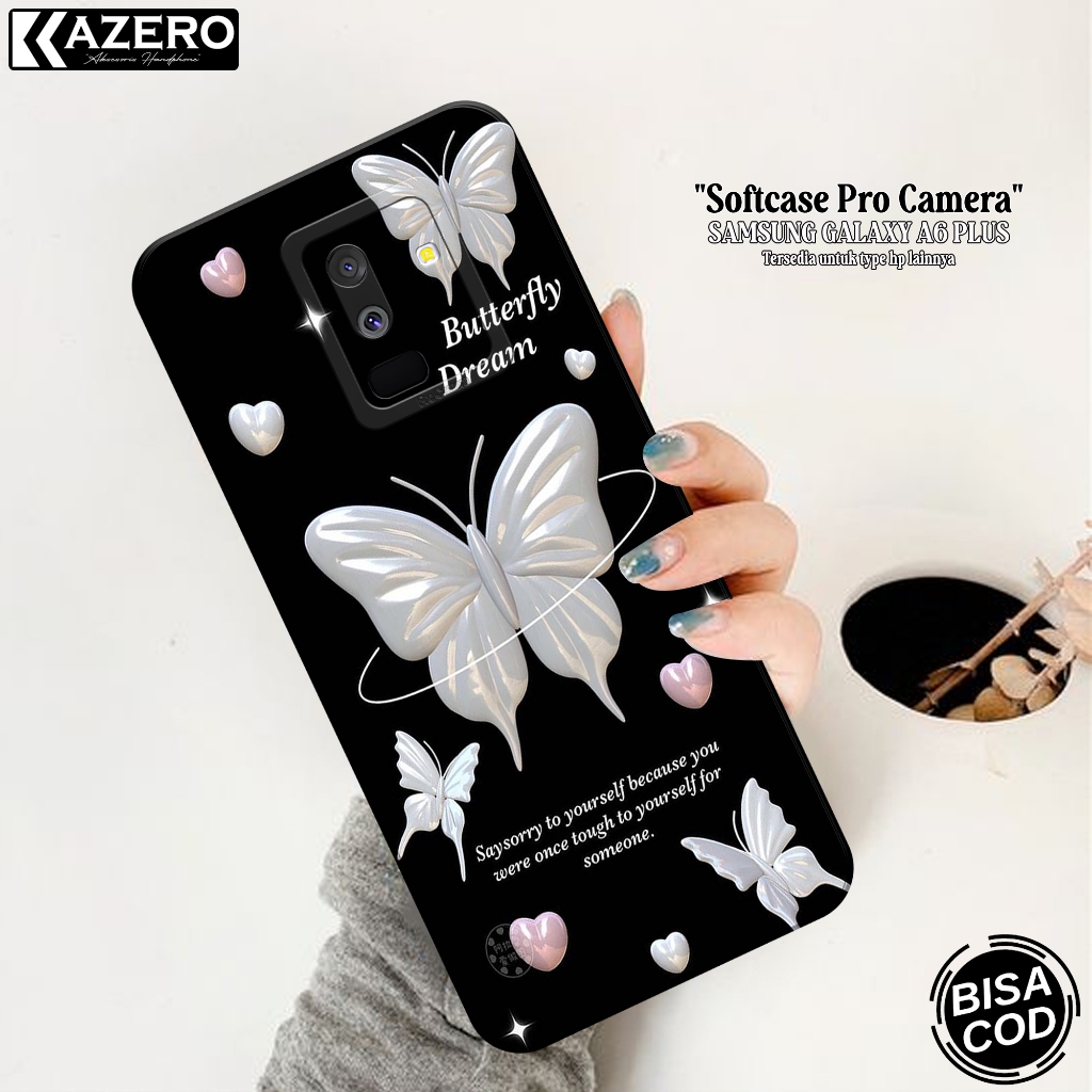 Case Hp Samsung Galaxy A6 PLUS - Case Aesthetic - Softcase Samsung A6 PLUS Terbaru - Casing Samsung 