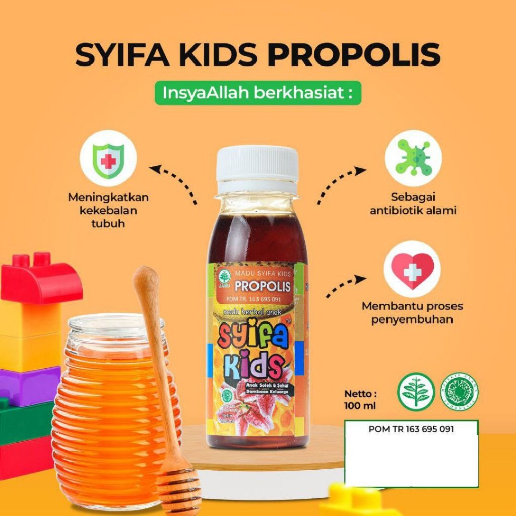 

SYIFA KIDS MADU PROPOLIS ANAK-ANAK DAN KELUARGA