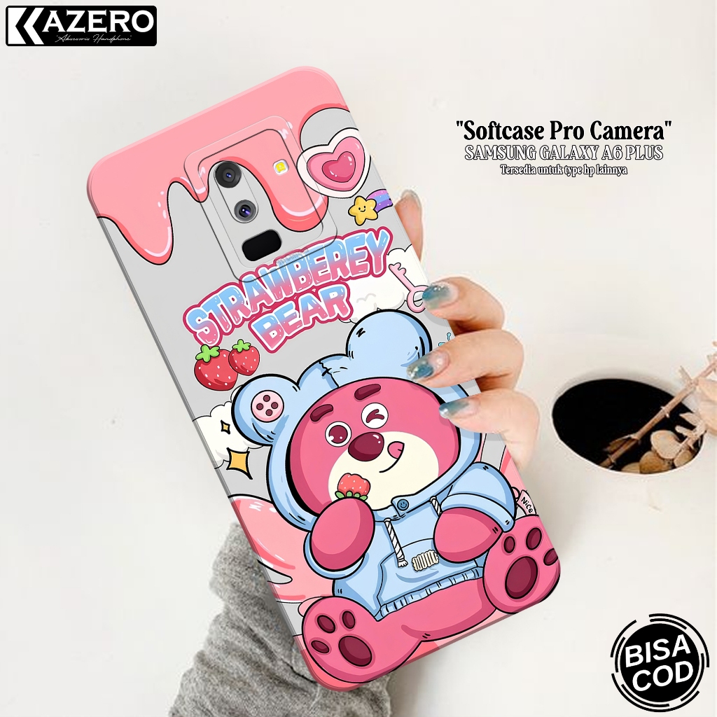 Case Hp Samsung Galaxy A6 PLUS - Case Kartun - Softcase Samsung A6 PLUS Terbaru - Casing Samsung A6 