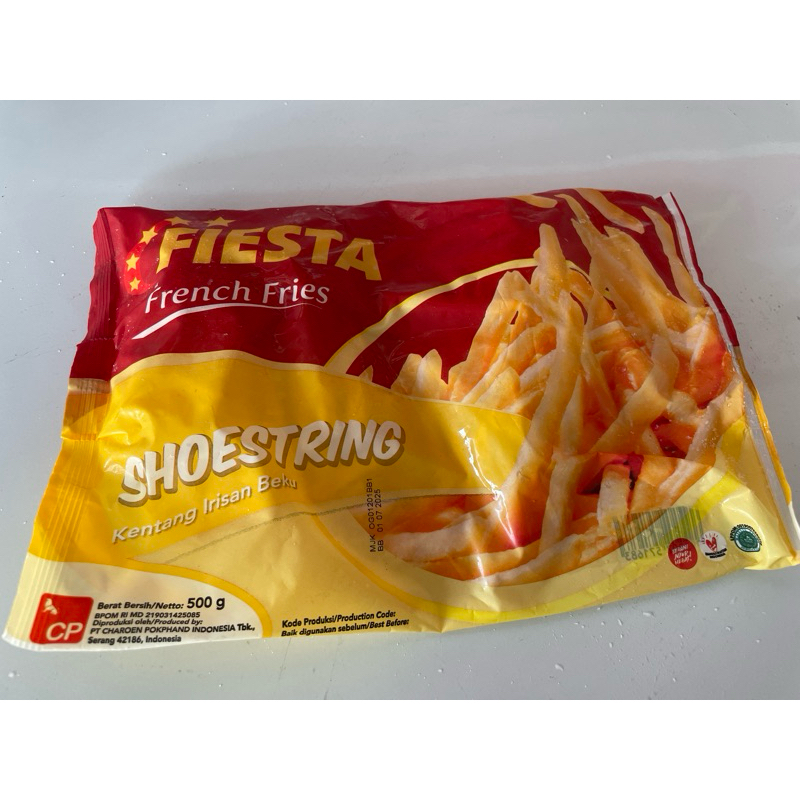 

Kentang Fiesta Shoestring 500 gr