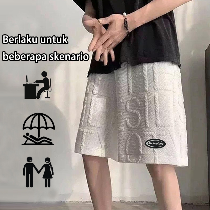 celana pendek baggy pants celana pantai pria  celana pendek pria jumbo  celana pendek pria santai  c