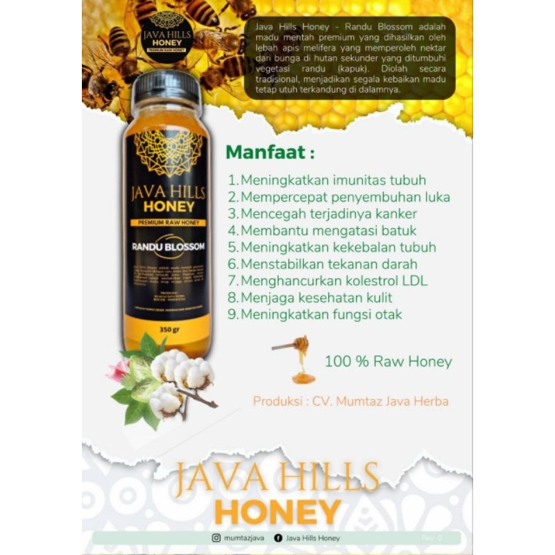 

Madu randu blossom java hills honey