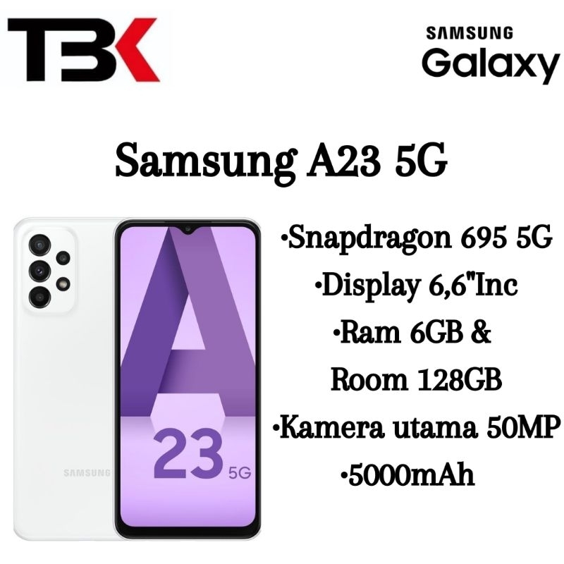 Samsung A23 5G 6/128GB Ori Second