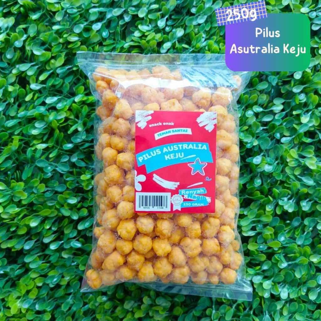 

Pilus Australia Pedas/Keju isi 250 gr - Jajan Kiloan/Oleh-Oleh Khas Semarang