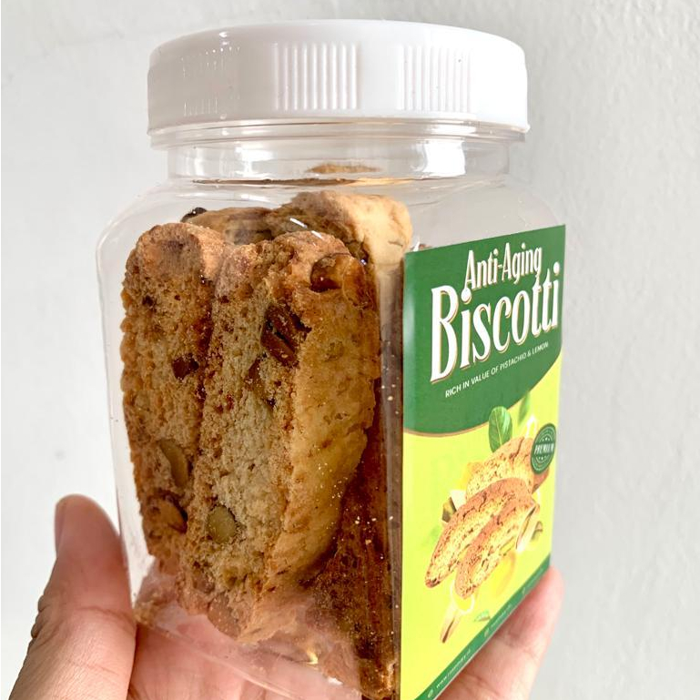 

Anti Aging Biscotti - Lemon & Pistachio Biscotti