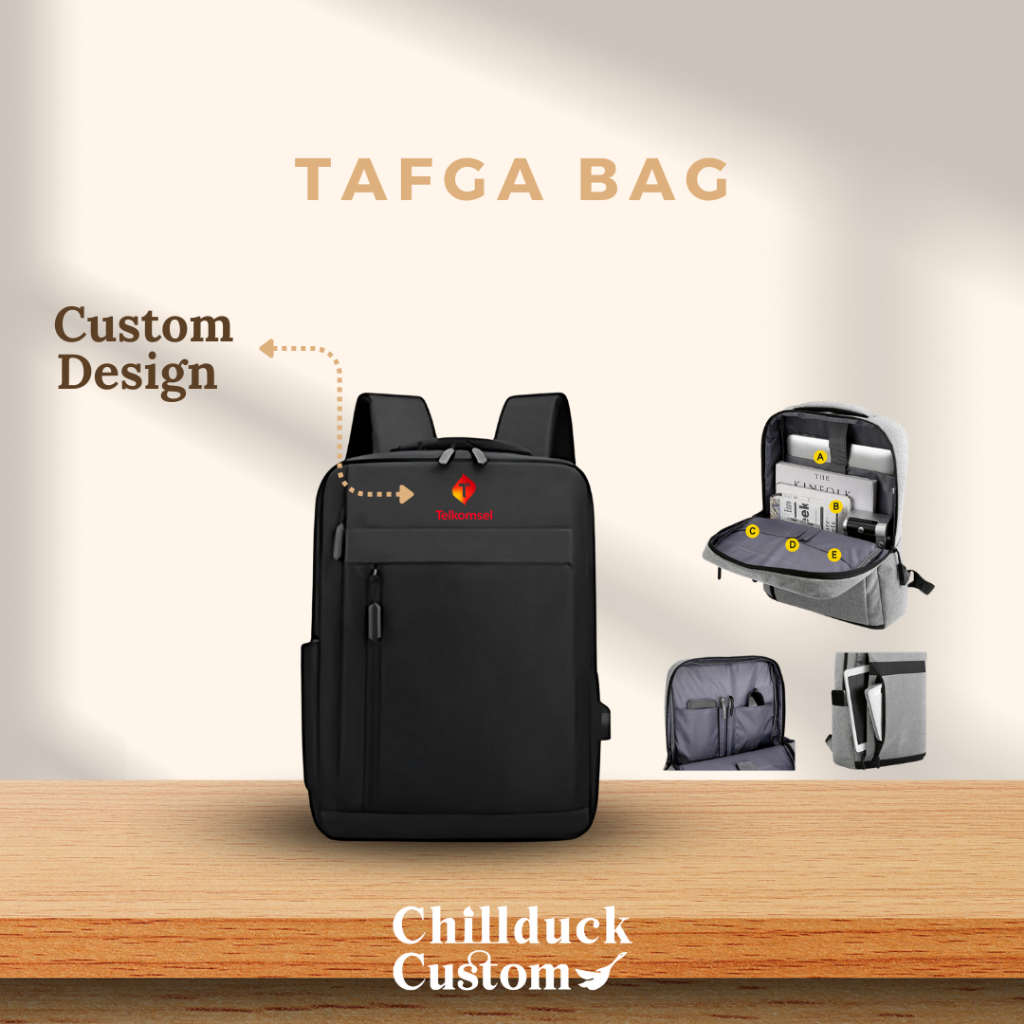 Tas /  Tafga Bag / Tas Custom  / Premium Quality / Tas Laptop / Uv Print Custom