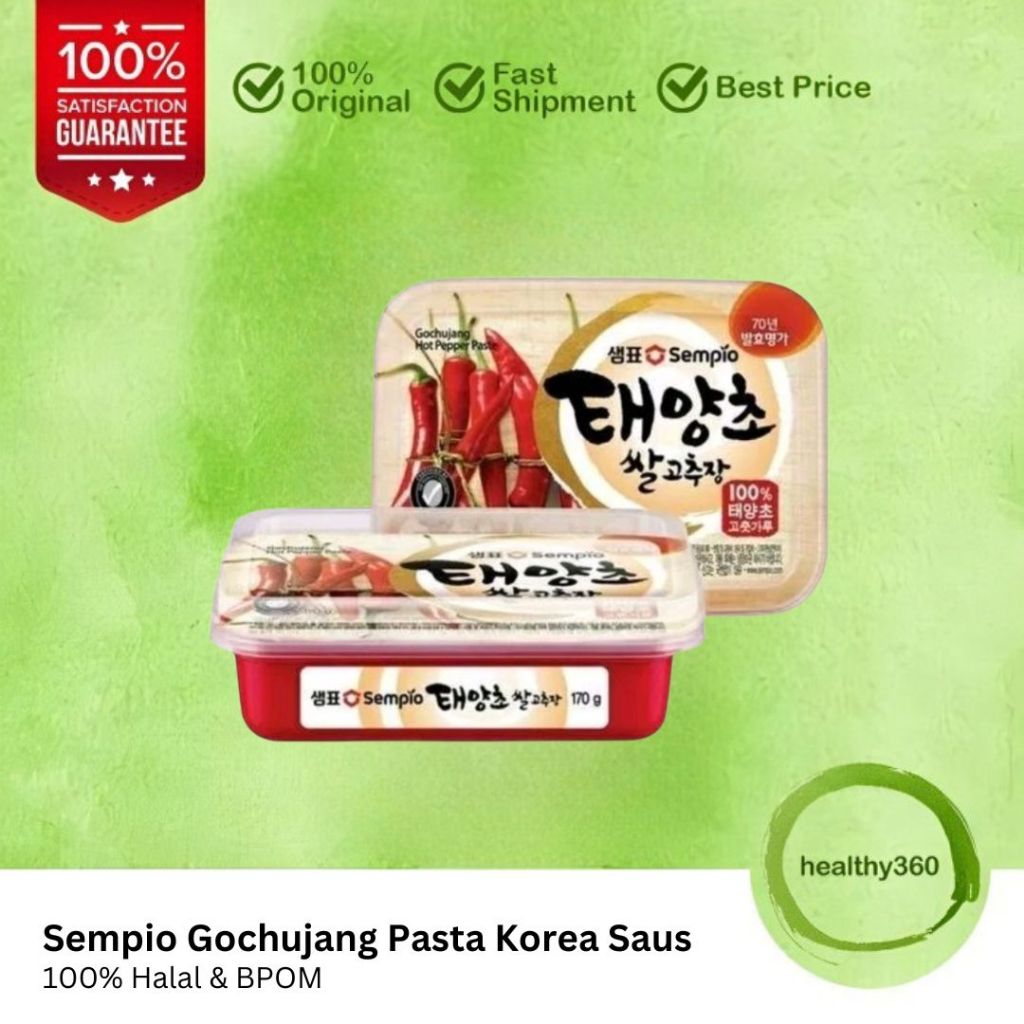 

Sempio Saus Gochujang Korea Asli Halal BPOM Sauce Sambal Pasta Korea