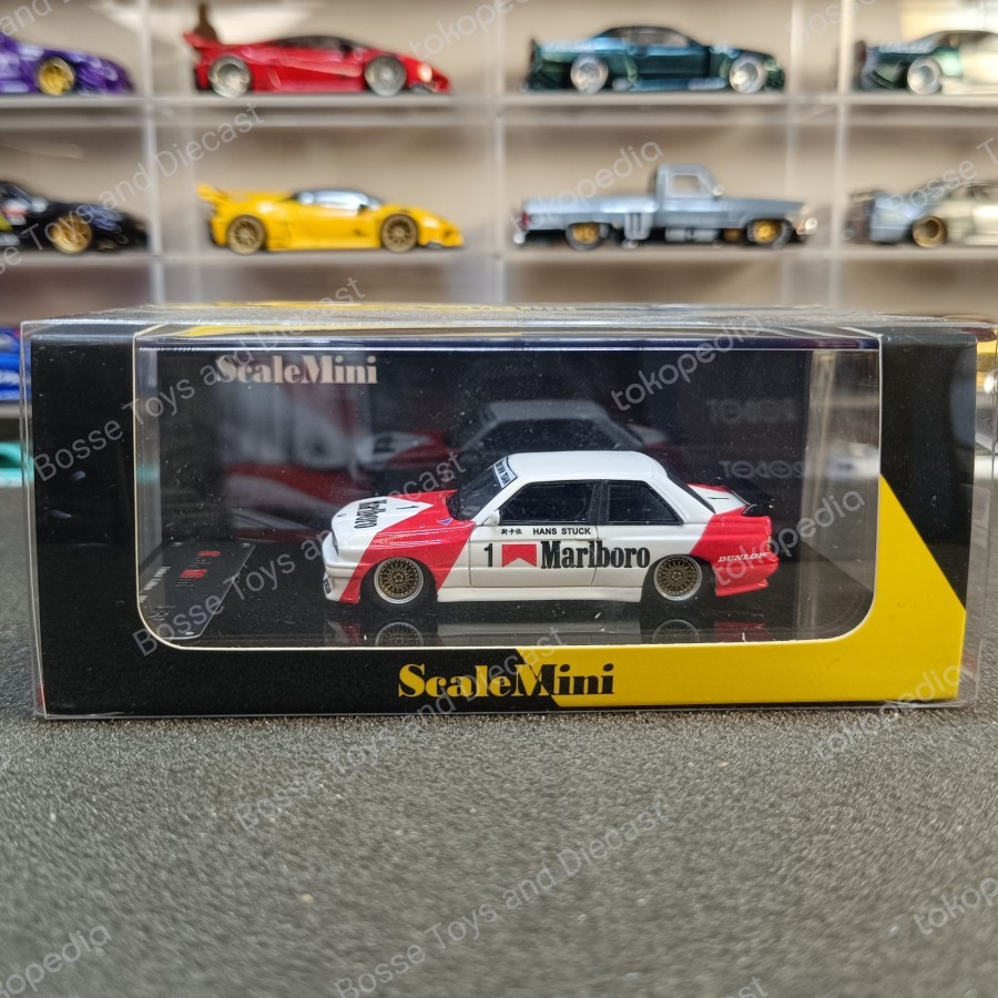 Scale Mini BMW M3 E30 Marlboro Version diecast