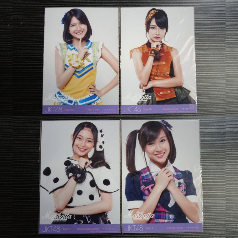 Photopack PP JKT48 Mahagita Handshake Festival | Viny Yona Desy Michelle