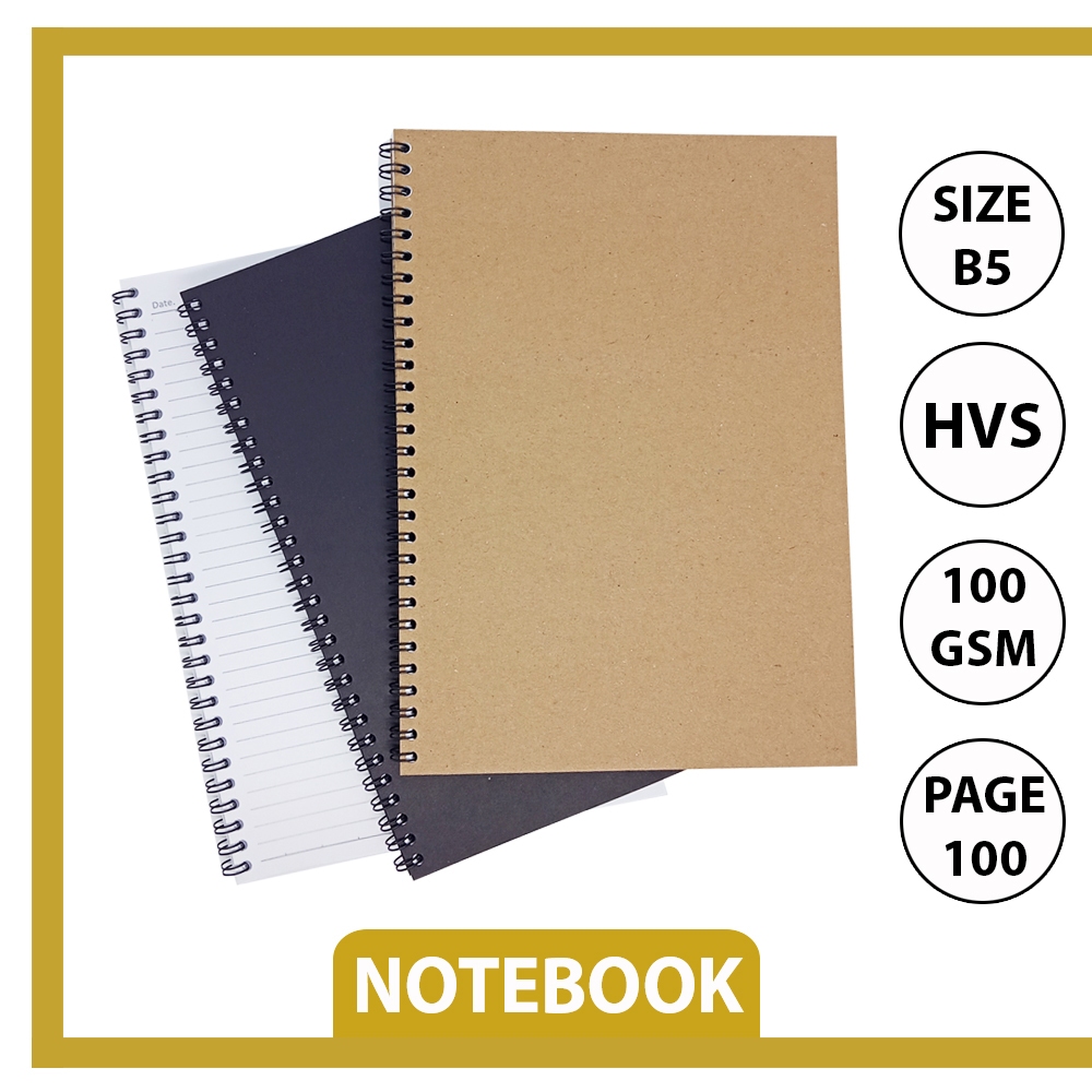 

NOTEBOOK B5/JURNAL HVS 80 GSM GRID/KOTAK2#DOTTED/TITIK2 #BLANK/POLOS