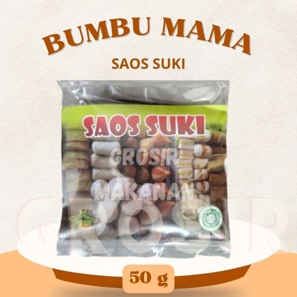 

Bumbu Masak Instan / Bumbu Mama Saos Suki 50 Gr / Halal