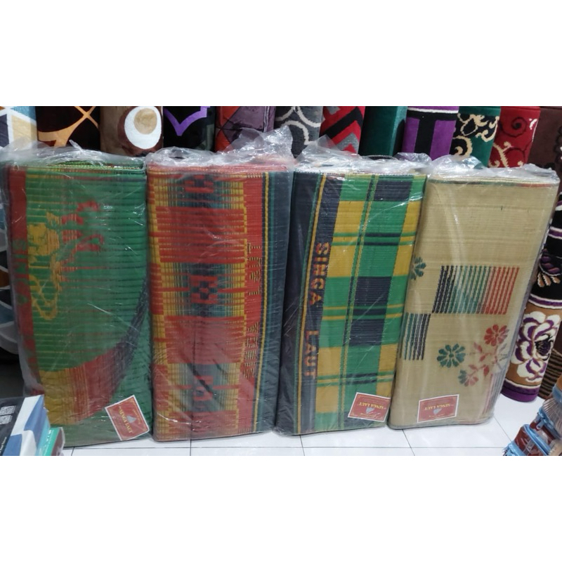 Tikar Laut Lipat Plastik ukuran 3x4 meter