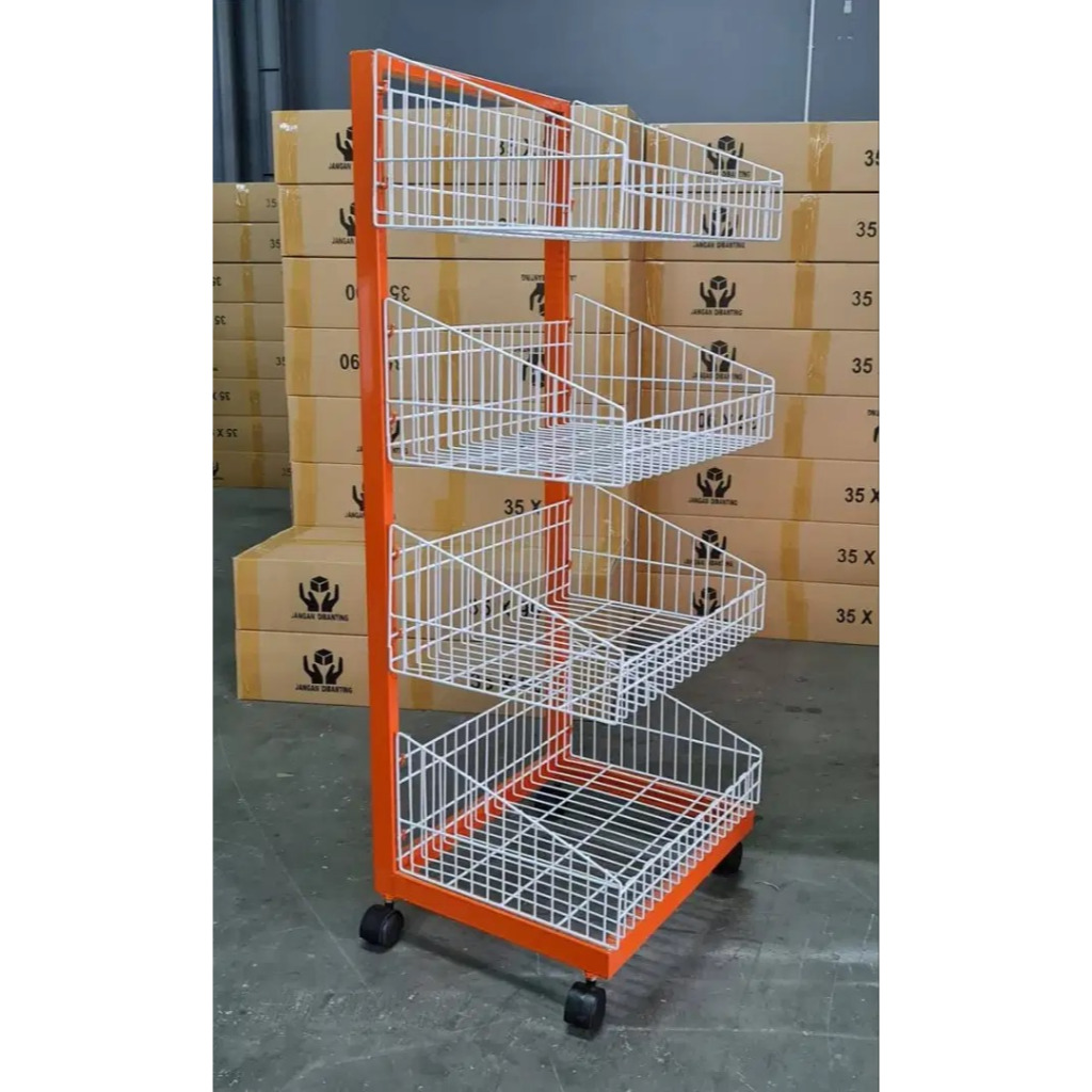 RAK KERANJANG SNACK ATAU RAK KERANJANG CHIKI