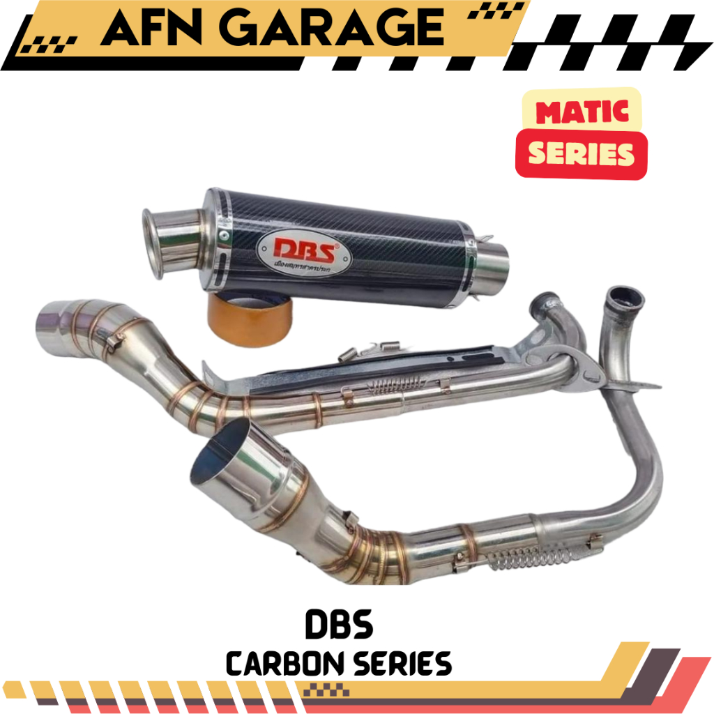 Knalpot DBS thailand beat mio vario fino scoopy lexy aerox nmax pcx genio Knalpot DBS motor matic