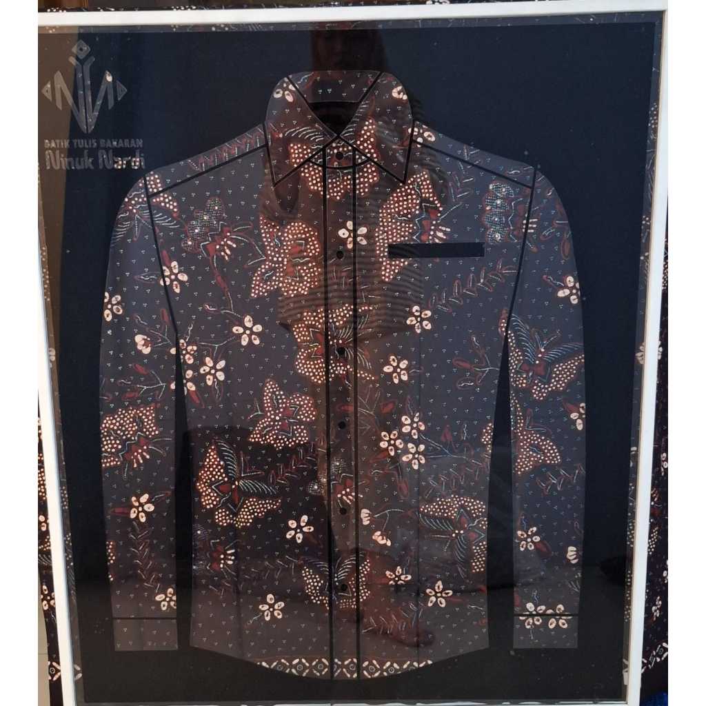 Kain Batik Tulis Bakaran Khas Pati