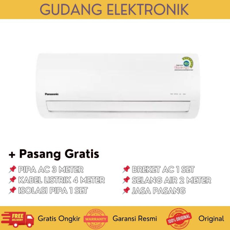 AC PANASONIC 1PK - CSZN 09 YKP + PASANG - GRATIS ONGKIR SERANG KOTA