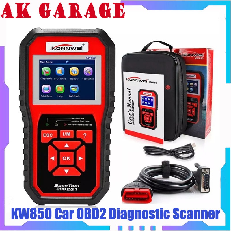 KONNWEI KW850 Car OBD2 Diagnostic Scanner OBD 2 Auto Diagnosis Scanner Tool Automotive Engine Code