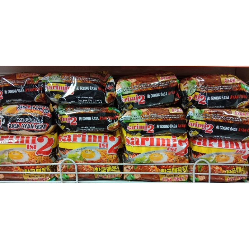 

sarimi isi 2 rasa ayam pedas korean 120 gr