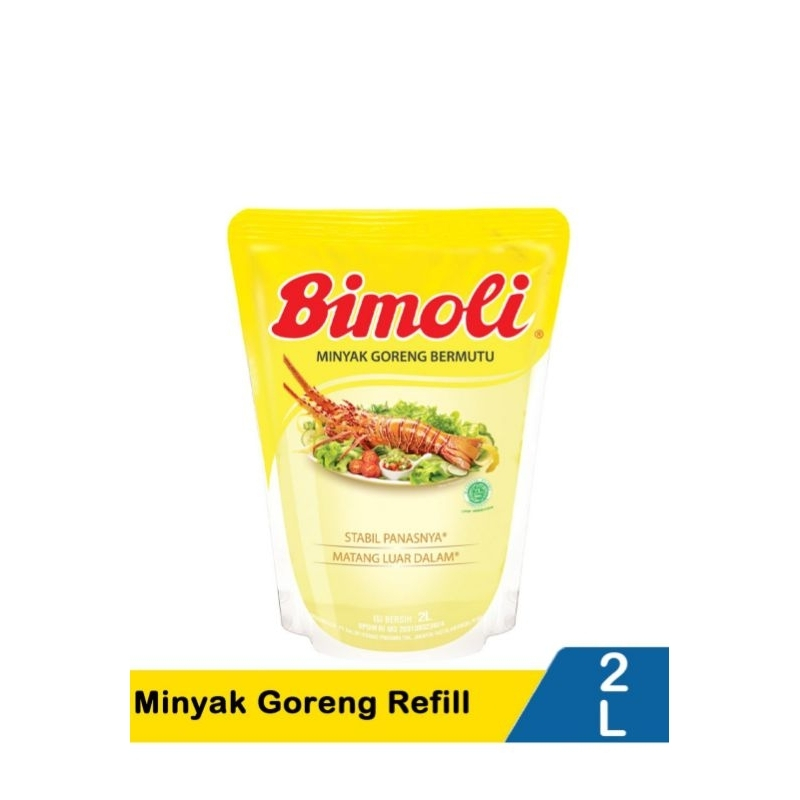 

❤NSI❤✔MURAH MINYAK GORENG BIMOLI 2Lt/Minyak Goreng Bimoli