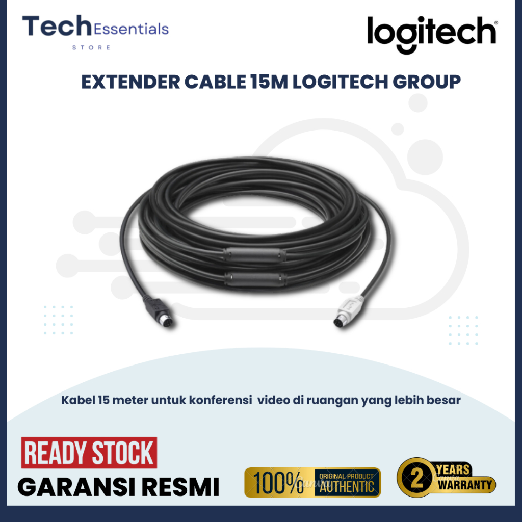 Logitech Group Extender Cable 15M