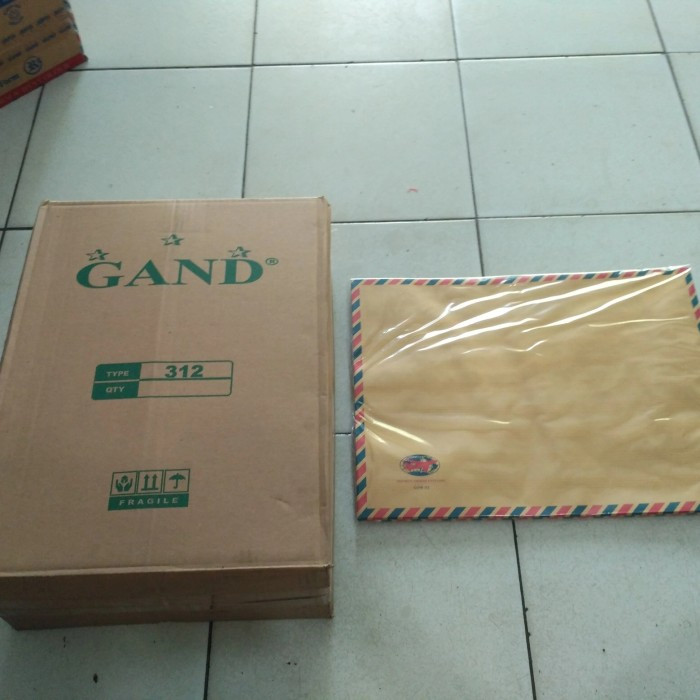 

Amplop Coklat GAND Tali 312 (A3) ( 1 Pak ) 100 Pcs
