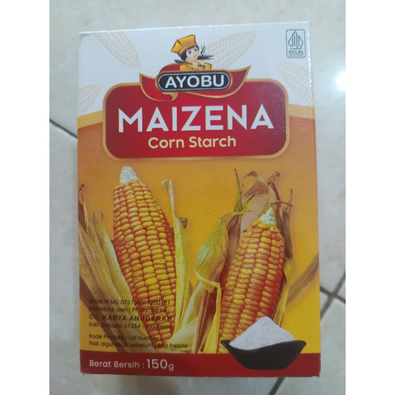 

Maizena kemasan dus 150 gram