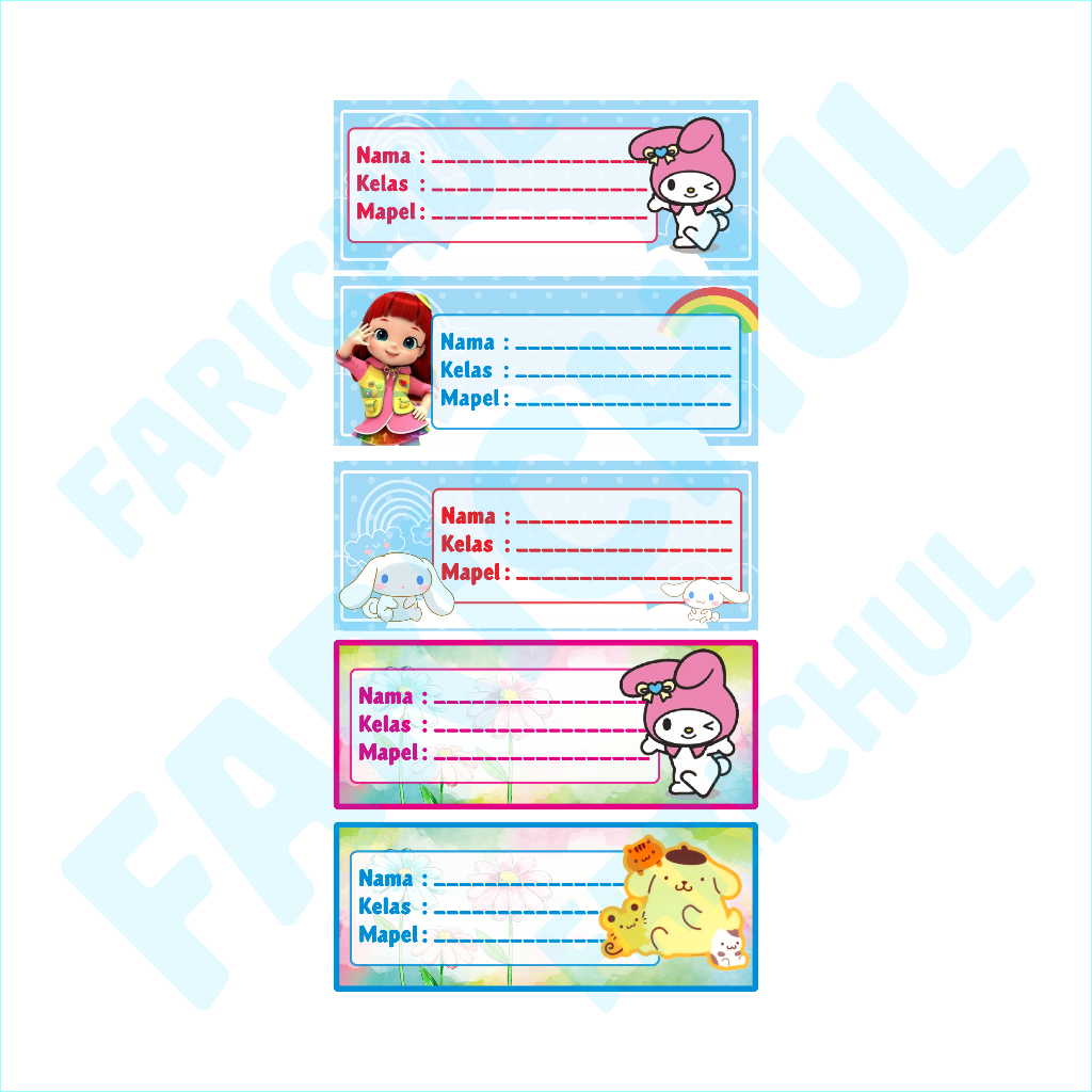 

PAKET HEMAT STIKER LABEL BUKU ALAT TULIS MURAH