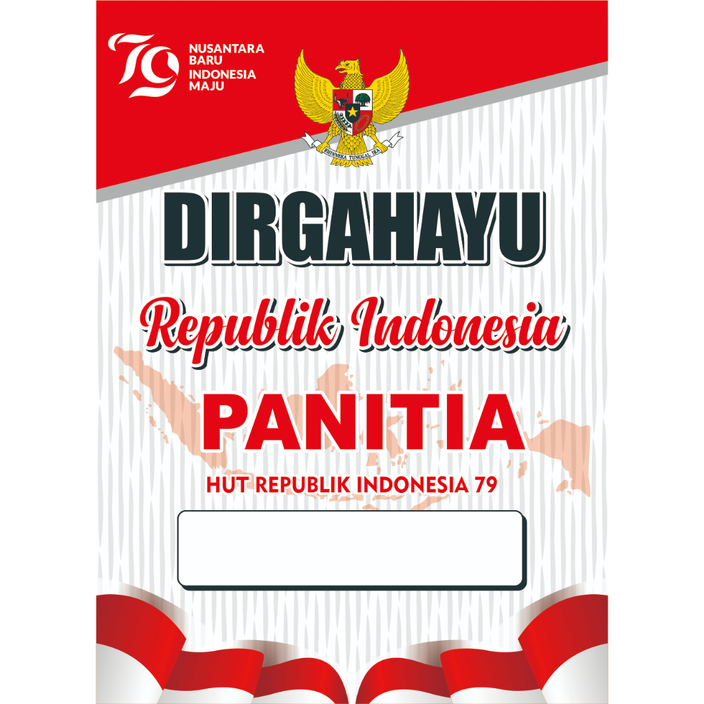 NAME TAG TANPA  TALI /ID CARD PANITIA 17 AGUSTUS / ID CARD AGUSTUSAN / ID CARD PANITIA