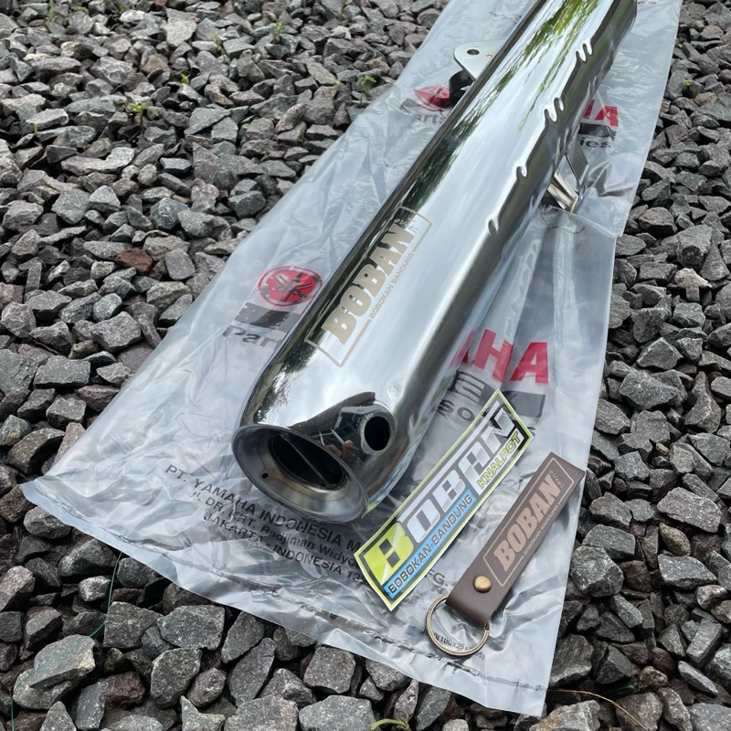 Boban Fullset Nuklir C33 C39 Knalpot Rx King Original Boban Knalpot original bobok