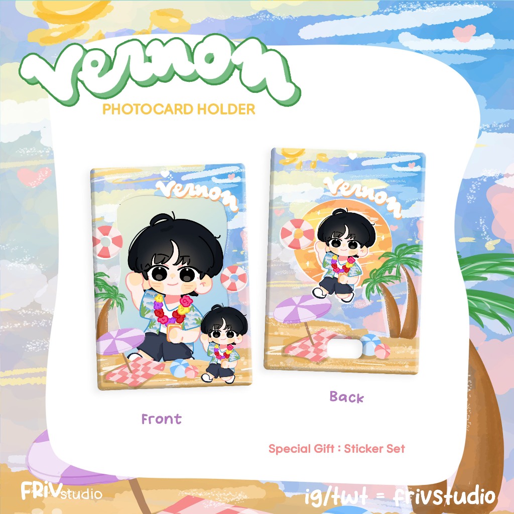 VERNON SEVENTEEN PHOTOCARD HOLDER