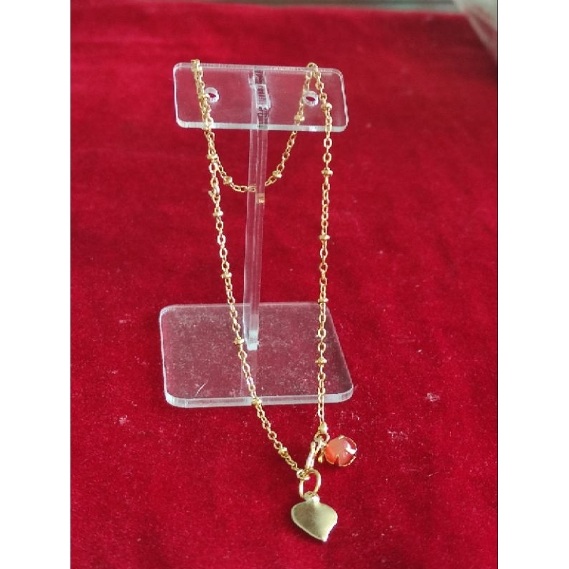 gelang kaki rante nuri kecil, gelang kaki titanium, gelang kaki belut, gelang kaki botoran, gelang k