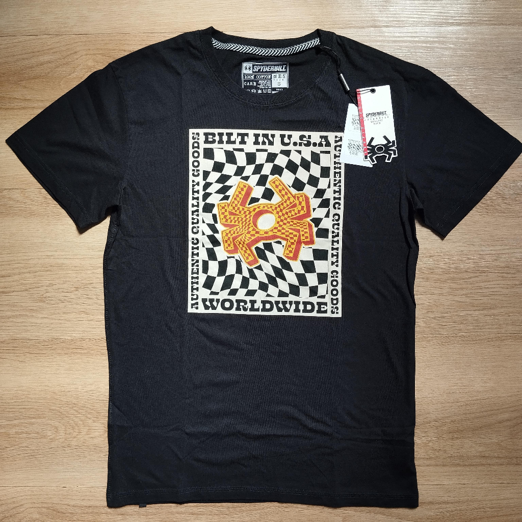 Spyderbilt Kaos Lengan Pendek Pria Original