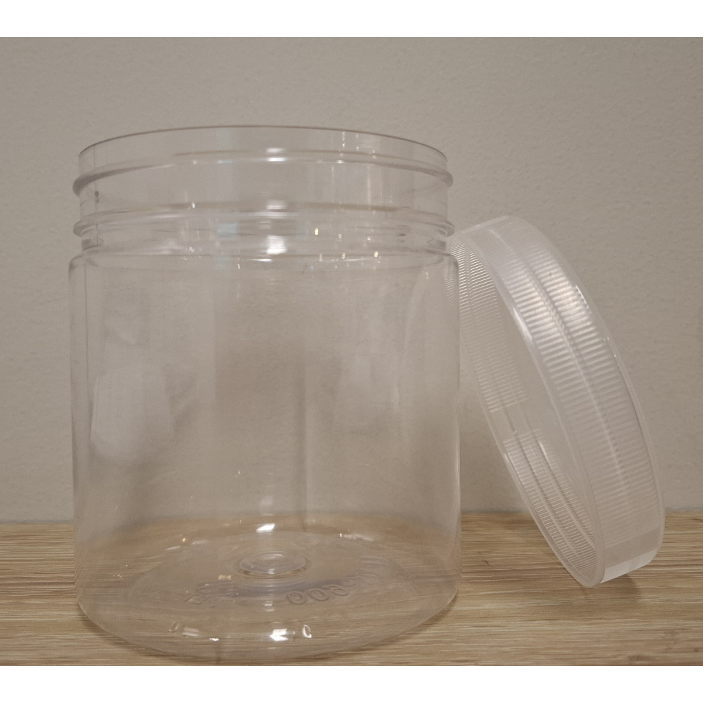 Jual Toples Jar Straight - Jar Plastik 600 ml / Tutup Plastik