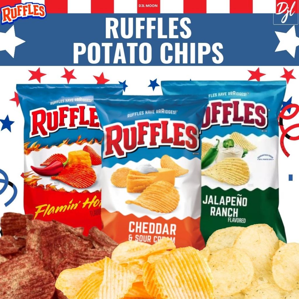 

Ruffles Cheddar & Sour Cream 184.2gr 1 Pcs