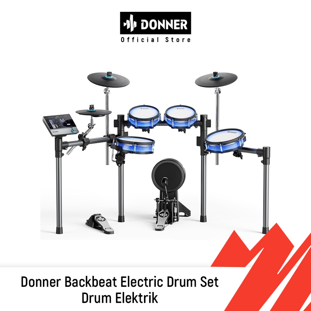 Donner Backbeat Electric Drum Set | Drum Elektrik