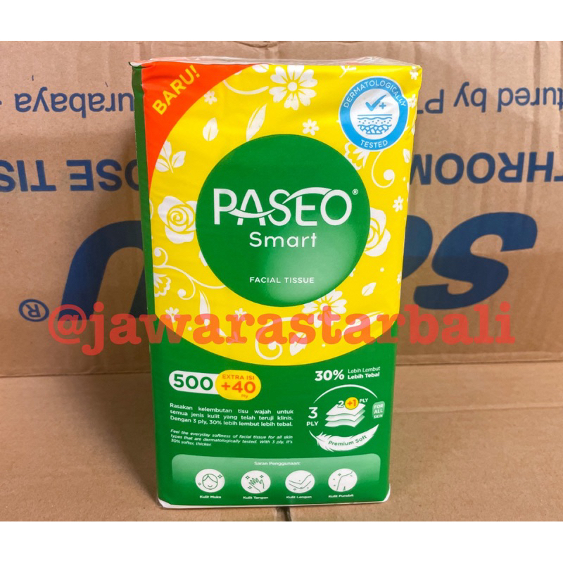 Tissue PASEO SMART 540 / Facial Tissue / Tisu Wajah / Tisu Paseo / PASEO TISSUE