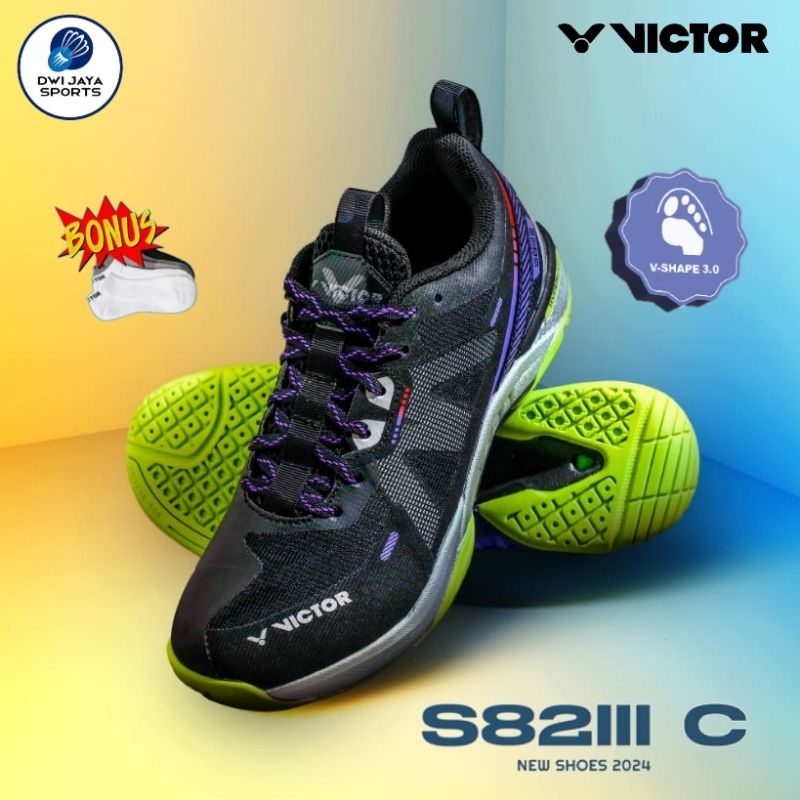 sepatu badminton victor s82iii c | S82III C | victor s82 | badminton shoes victor s82iii