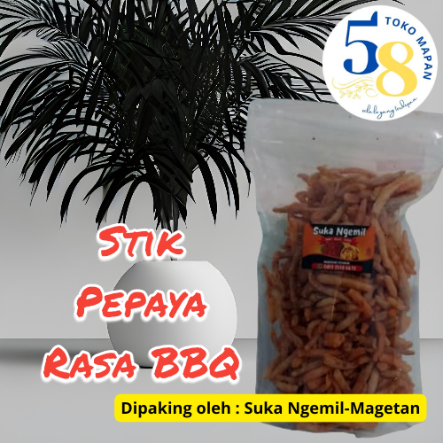 

Stik Pepaya Rasa BBQ Renyah Enak Buatan Sendiri