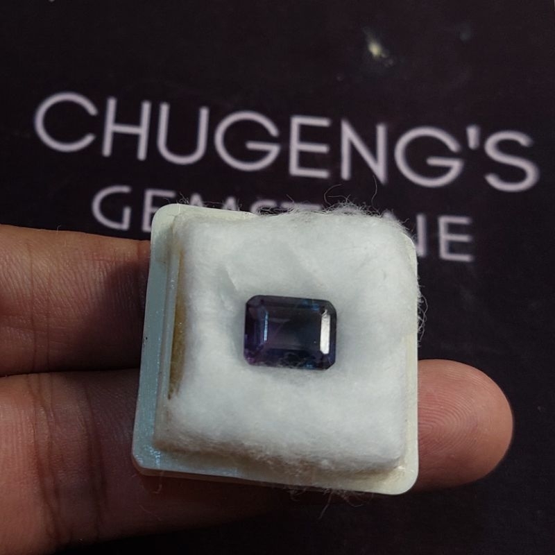 Natural Color Change Fluorite