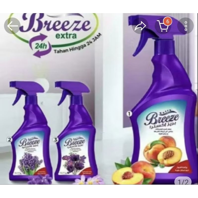 Breeze Breeze peach perfume 480ml