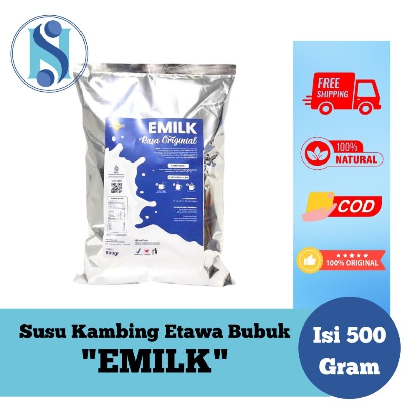 

Susu Kambing Etawa Bubuk Emilk (500gram) Asi Booster