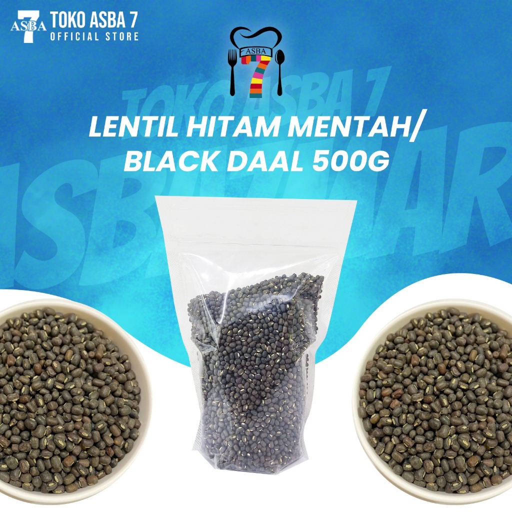 

LENTIL HITAM BLACK DALL 500G