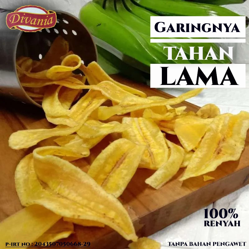 

Kripik Pisang Manis Gurih