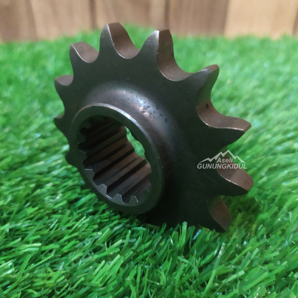 Gir 14 Mata Traktor Quick - Sprocket 14T Cultivator Cakar Baja Mini