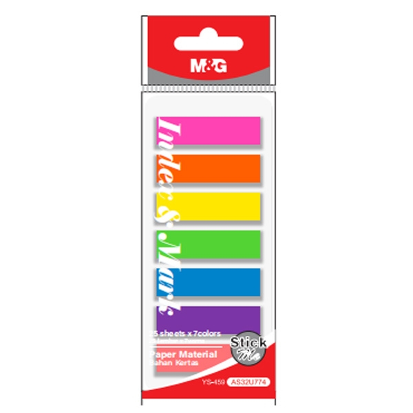 

TBMO M&G 3X2` PAPER STICKY/INDEX 25S 7COLOUR 32U774/10022273