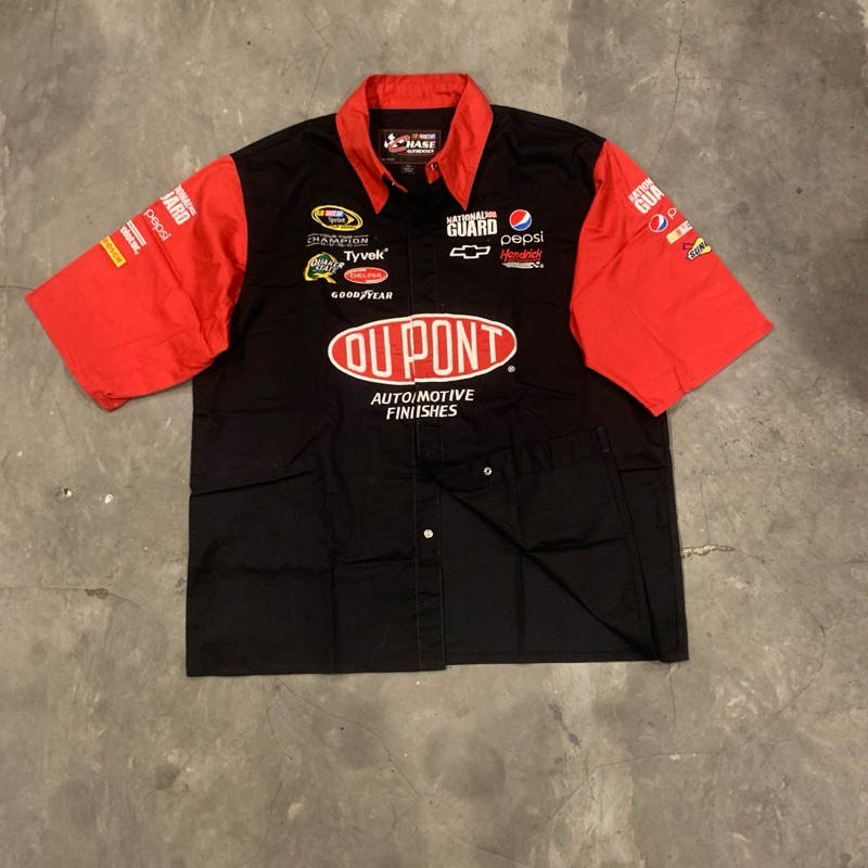 rare nascar work shirt by chase