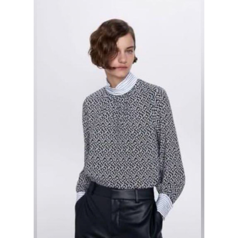 preloved zara blouse