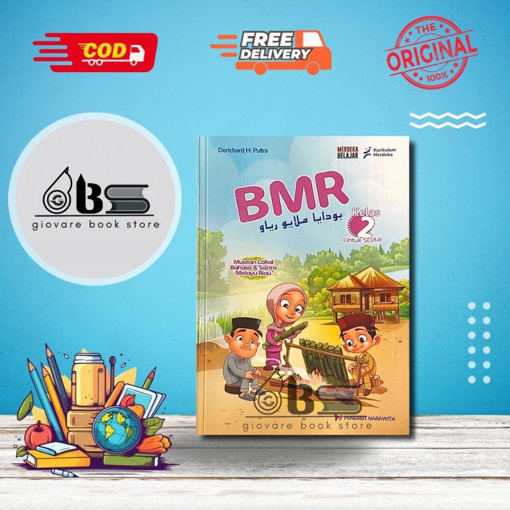 BUKU BMR KELAS 2 KURIKULUM MERDEKA | BUDAYA MELAYU RIAU KELAS 2 NARAWITA KUMER ORIGINAL